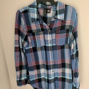 Flannel long sleeve shirt
